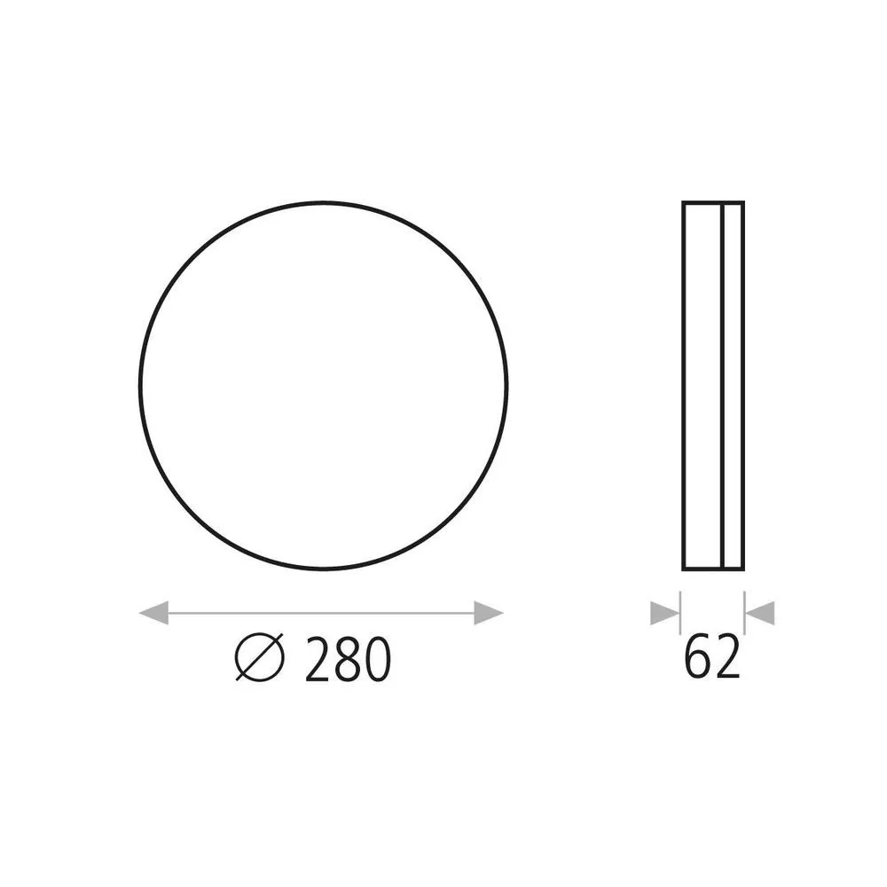3497/28SENSOR Plafonnier extérieur blanc MADISON