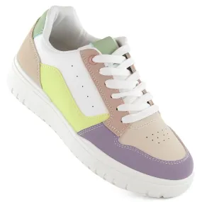 Baskets de sport multicolores pour femmes McBraun 23263