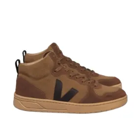 Baskets Veja V-15 suede brown - Sport Aventure