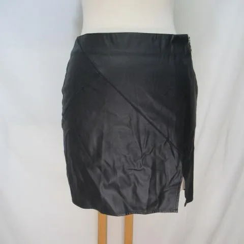 BF65 - Jupe en simili cuir - IKKS Women - Taille 36