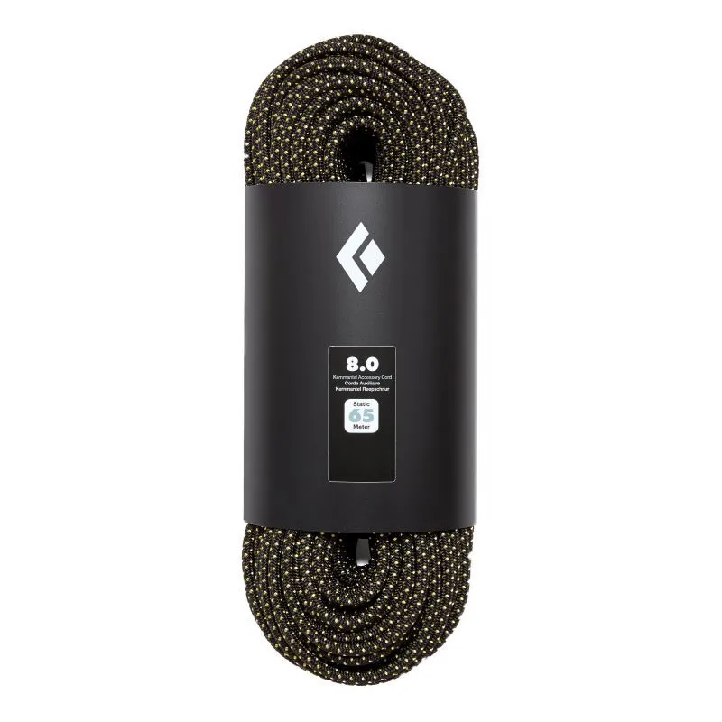 Black Diamond 8.0 Rope Static - Corde | Hardloop