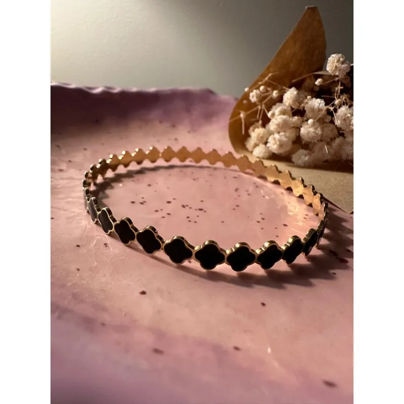 Bracelet Dorée et Noir