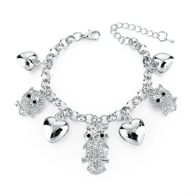 Bracelet femme Chaine Owl Charm