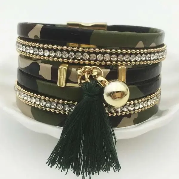 BRACELET MILITAIRE - BOUCLE MAGNÉTIQUE (SYNTHETIQUE)