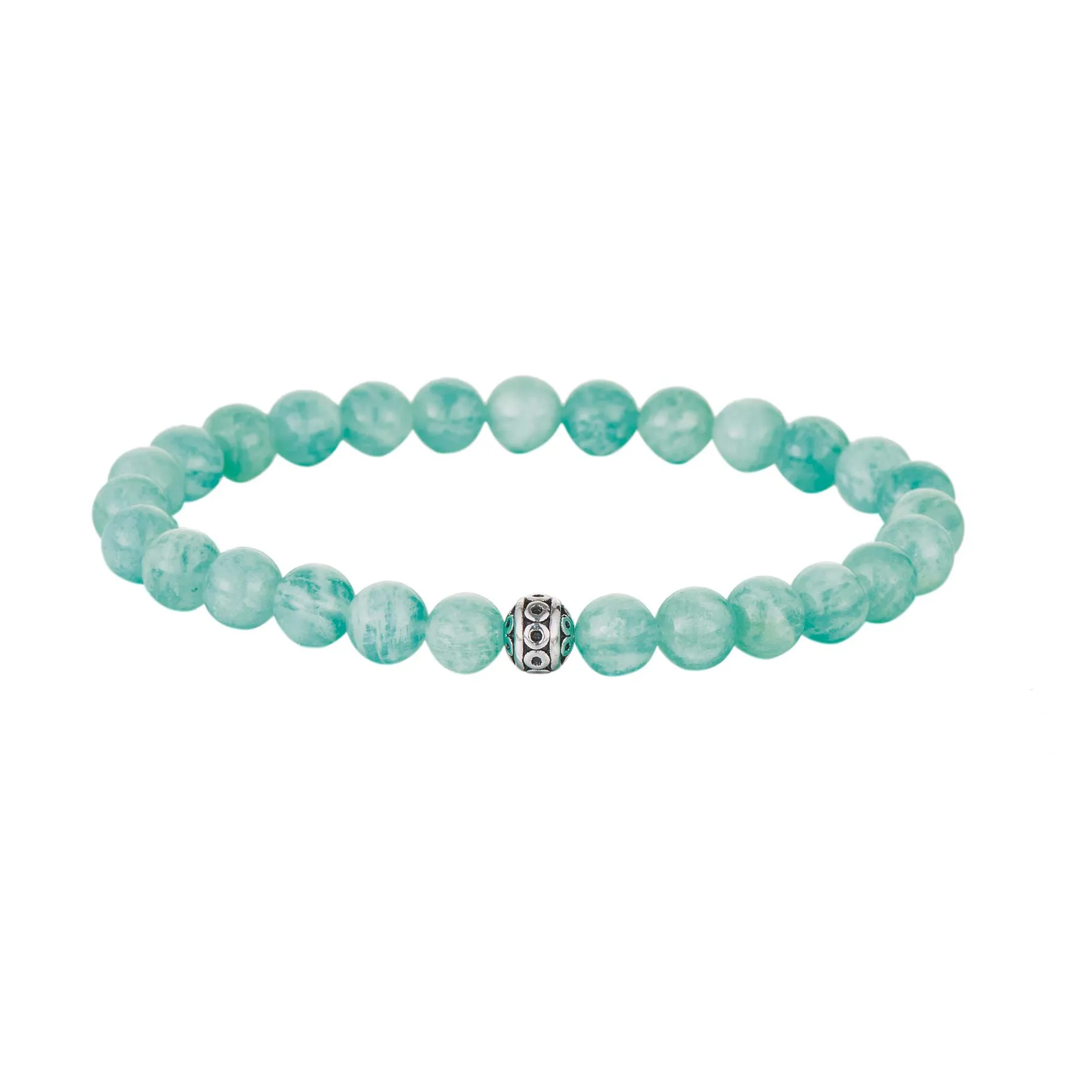 Bracelet Pierres Amazonite 6mn