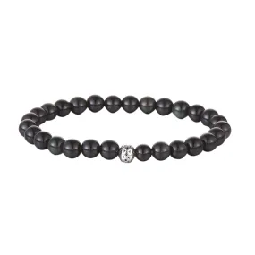 Bracelet Pierres Obsidienne 6mn