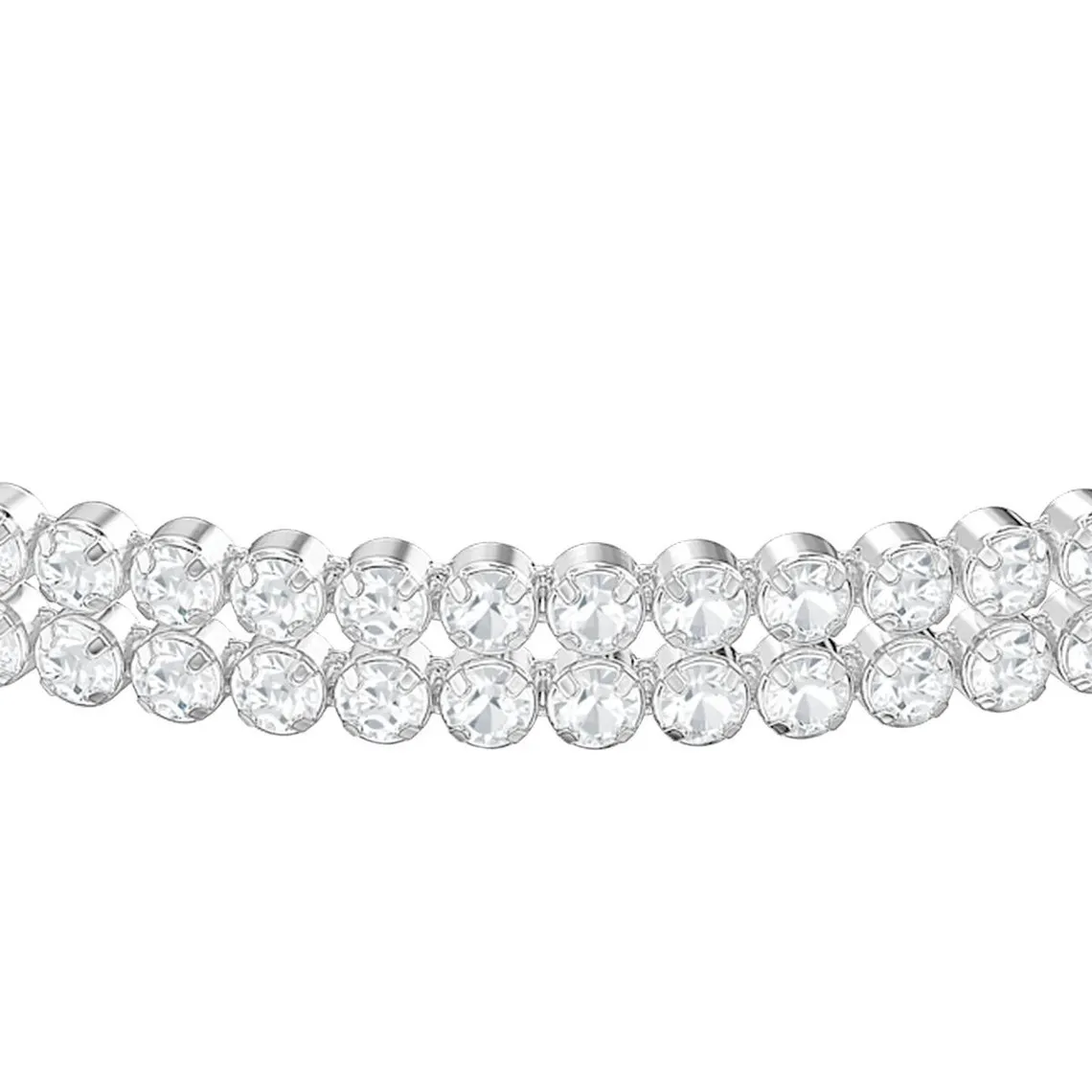 Bracelet Swarovski Classic Jewelry 5221397 - Bracelet Blanc Classique Femme | 3 Suisses