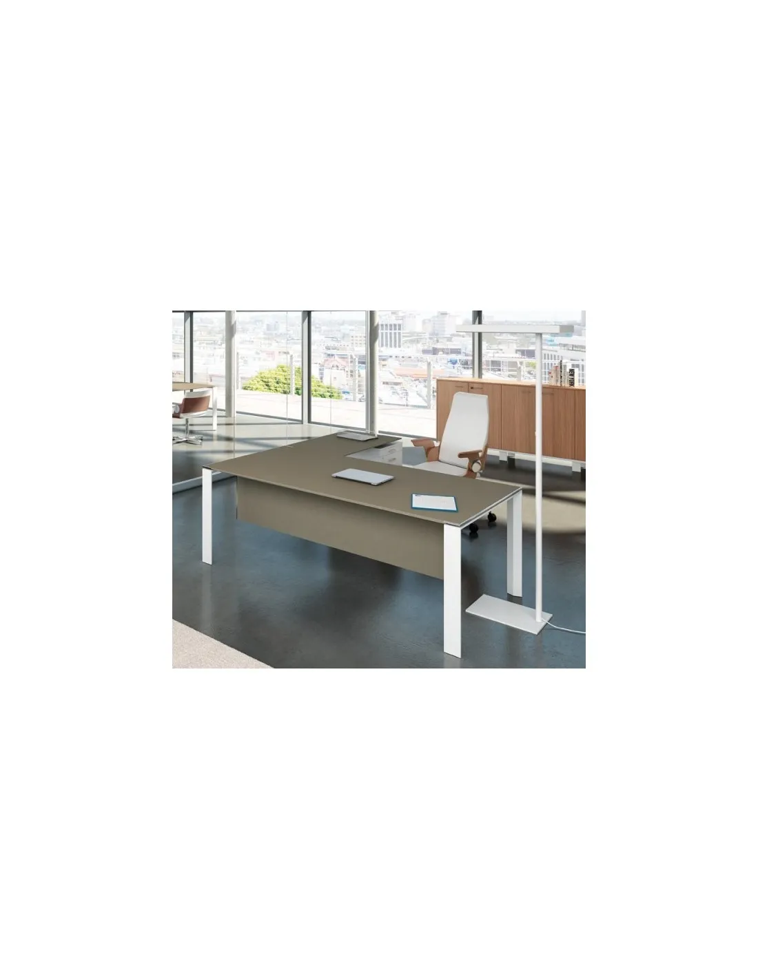 Bureau X7 avec plateaux laqués – Officity.