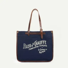 Cabas BAZAR - Bleu Marin stonewashed - Bleu de Chauffe - Marques de France