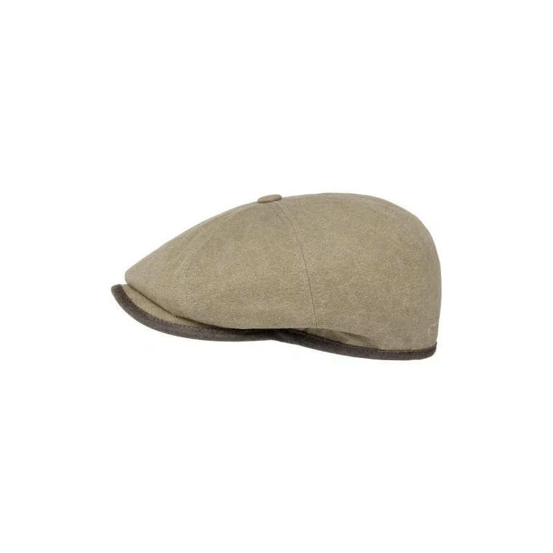 Casquette Stetson canvas beige