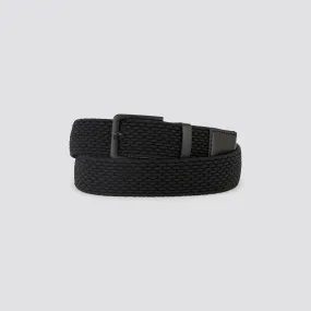 Ceinture élastiquée à boucle Noir | Jules