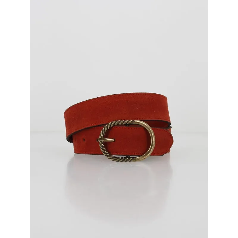 Ceinture tressée brunell doré femme - Le Temps Des Cerises | wimod