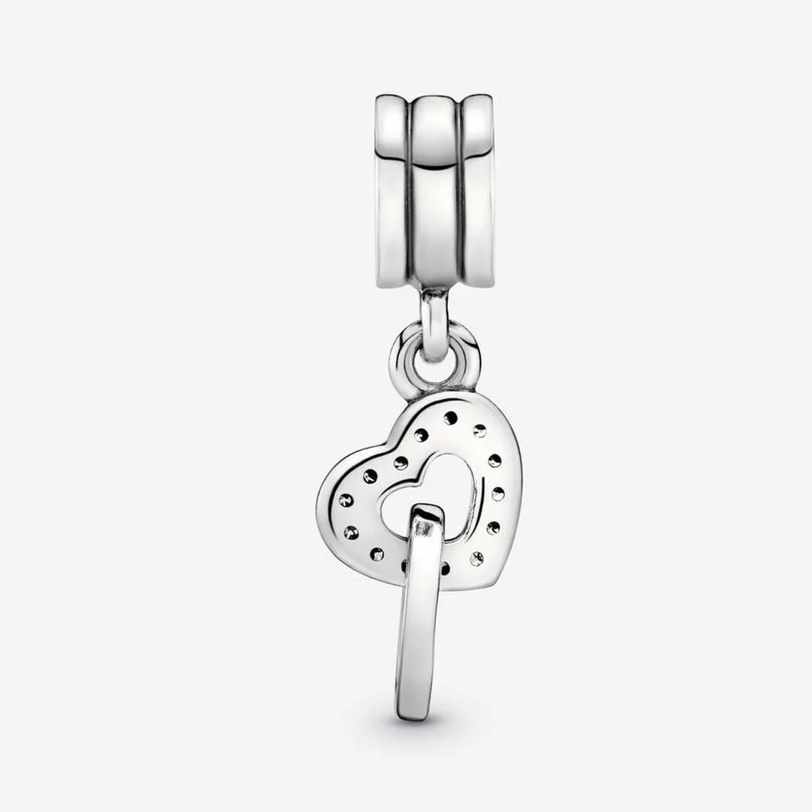 Charm Pendant Cœurs Entrelacés Pandora Moments | 3 Suisses