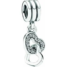 Charm Pendant Cœurs Entrelacés Pandora Moments | 3 Suisses