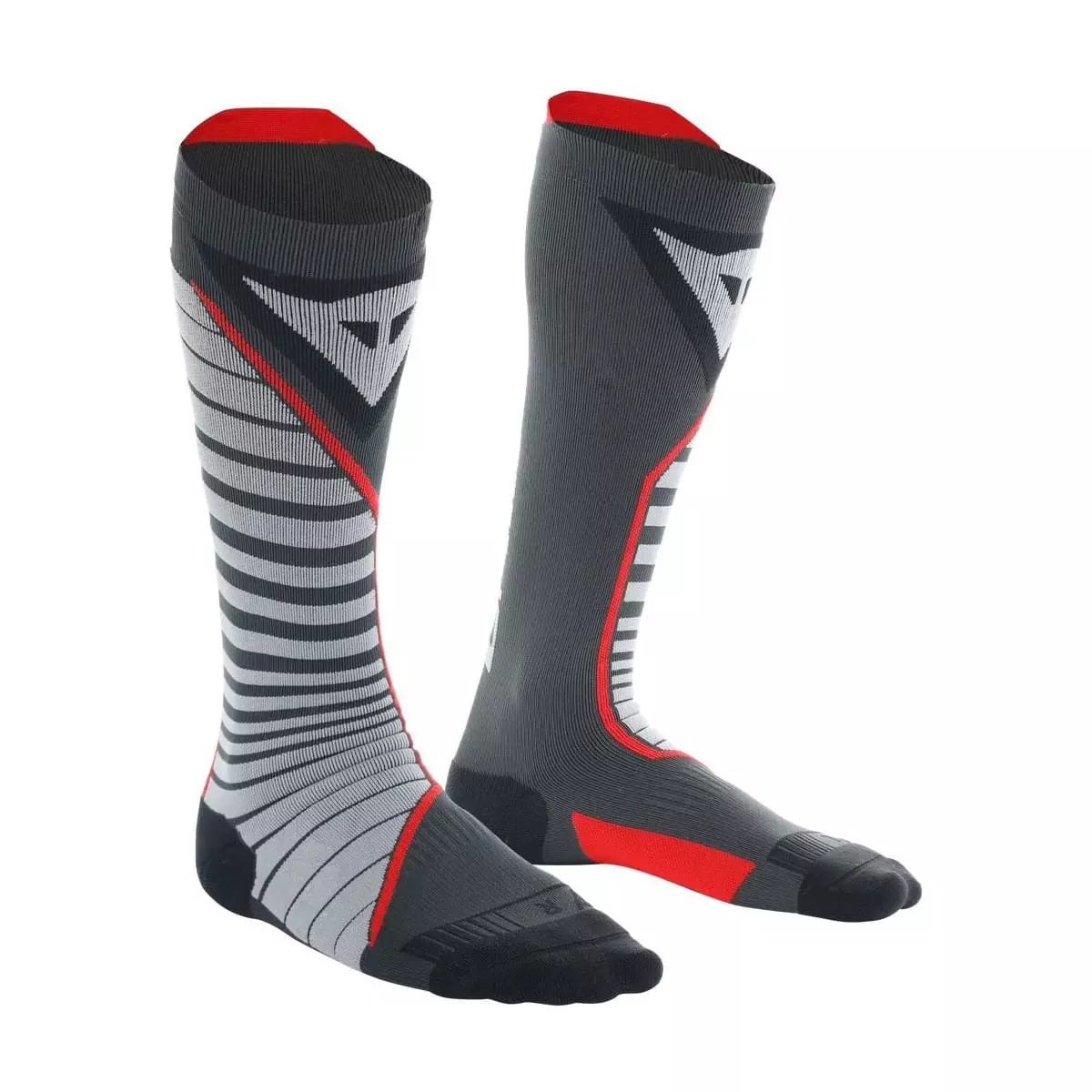 Chaussettes Longues Dainese Thermo 606 Noir Rouge - Sous vêtements