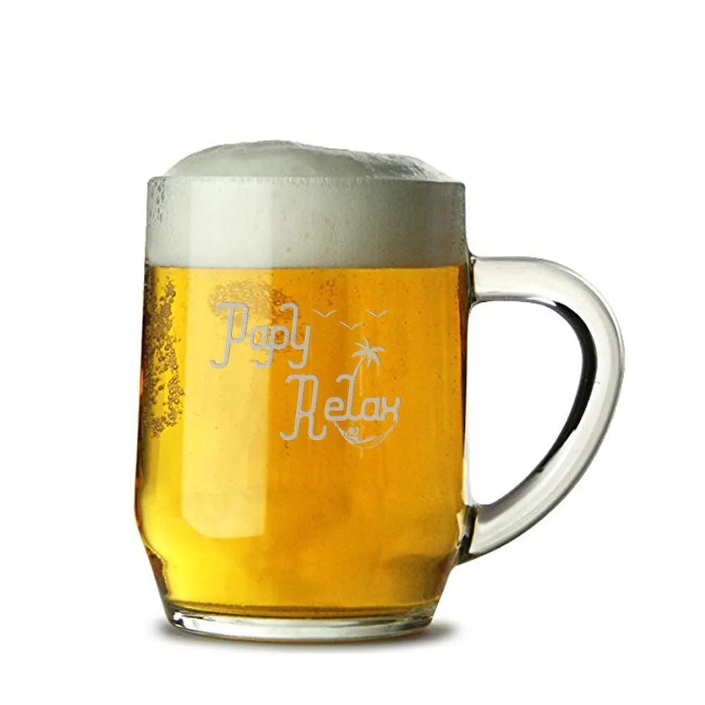 Chope de bière Papy Relax