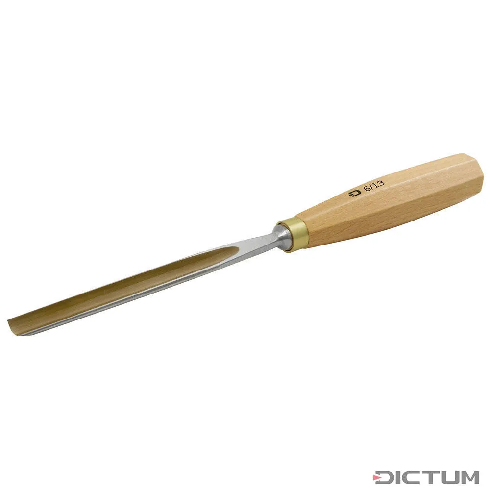 Ciseau de sculpture DICTUM, droite, 11 / 3 mm