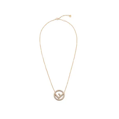 Collier F Is Fendi - Collier doré | Fendi