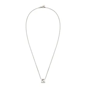 Collier FF - Collier couleur argent | Fendi