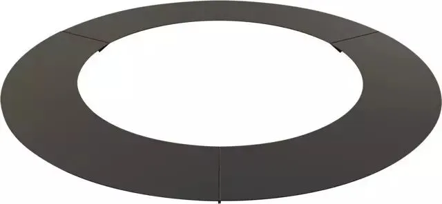 Contour d'arbustes 60 cm gris graphite pour robots de tonte