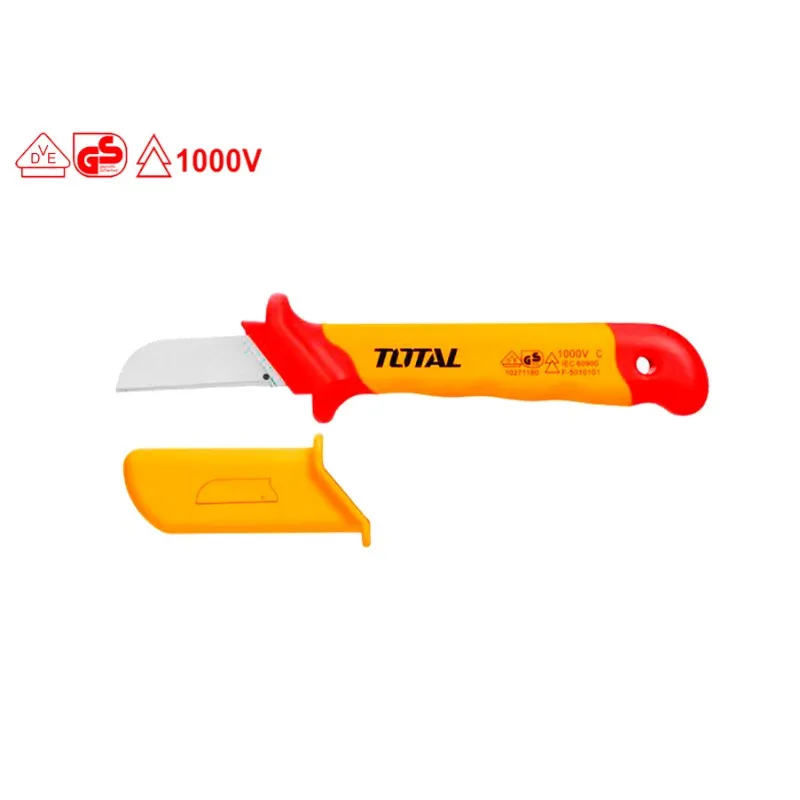 Couteau d'électricien 1000V Total Tools 