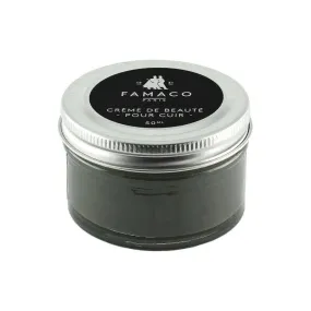 Crème de cirage Famaco kaki pour chaussures en cuir