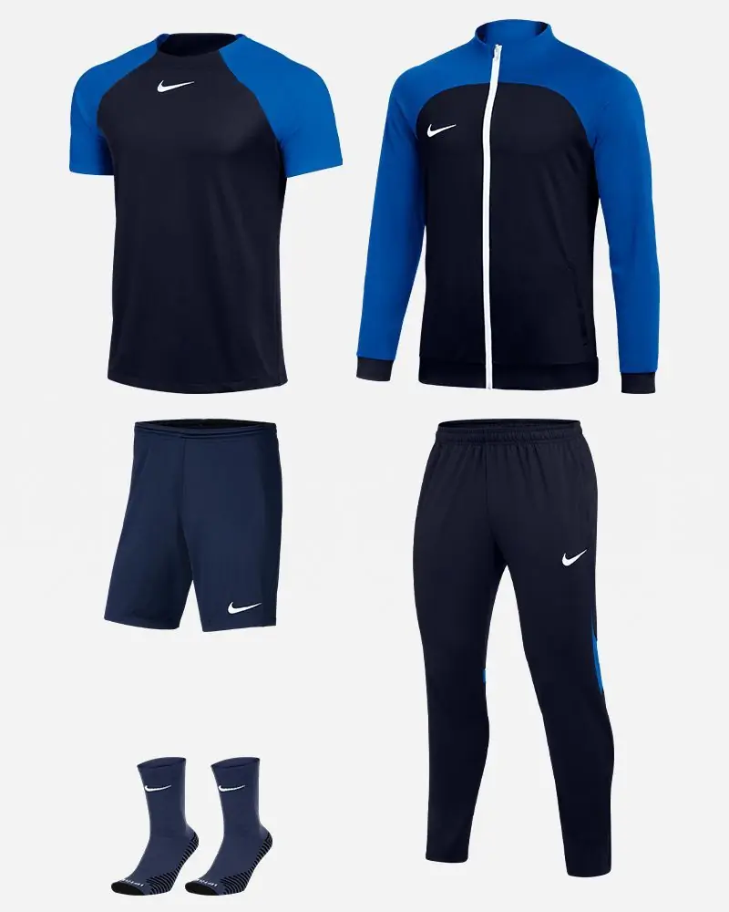 Ensemble Nike Academy Pro pour Homme. Survêtement + Maillot + Short + Chaussettes (5 pièces)