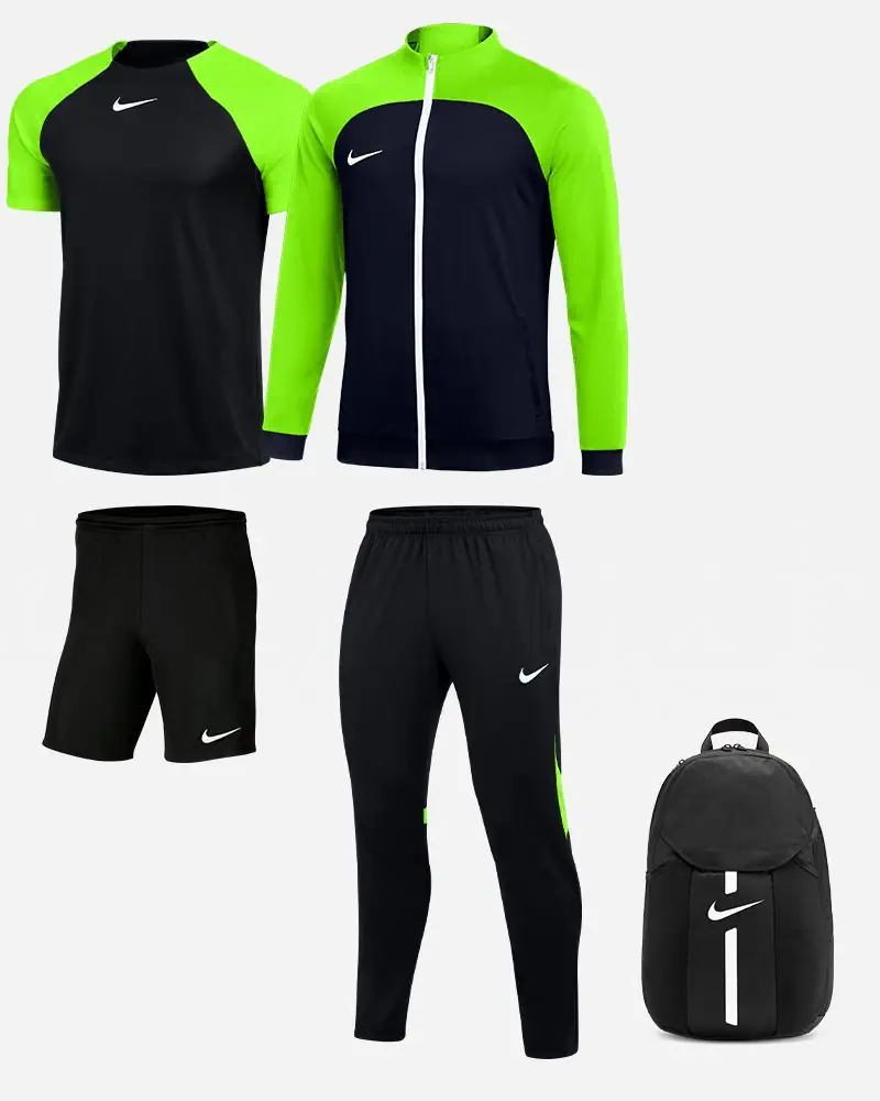 Ensemble Nike Academy Pro pour Homme. Survêtement + Maillot + Short + Sac (5 pièces)