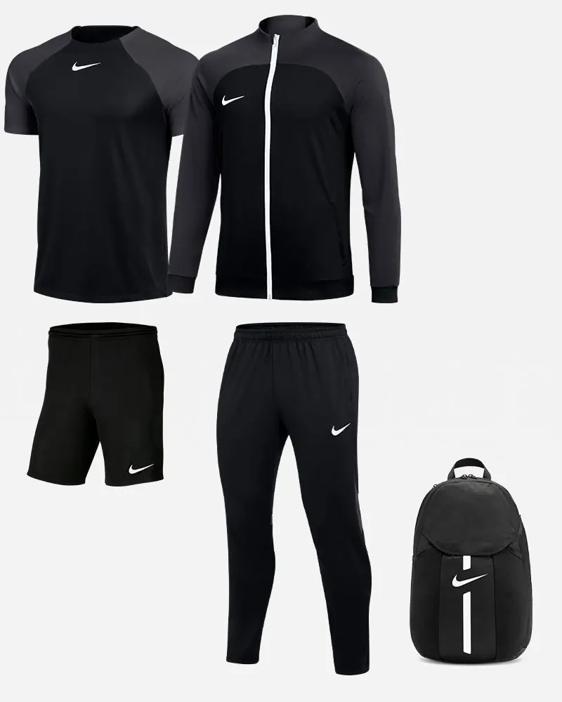 Ensemble Nike Academy Pro pour Homme. Survêtement + Maillot + Short + Sac (5 pièces)