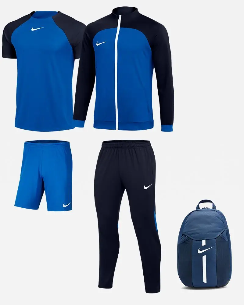 Ensemble Nike Academy Pro pour Homme. Survêtement + Maillot + Short + Sac (5 pièces)