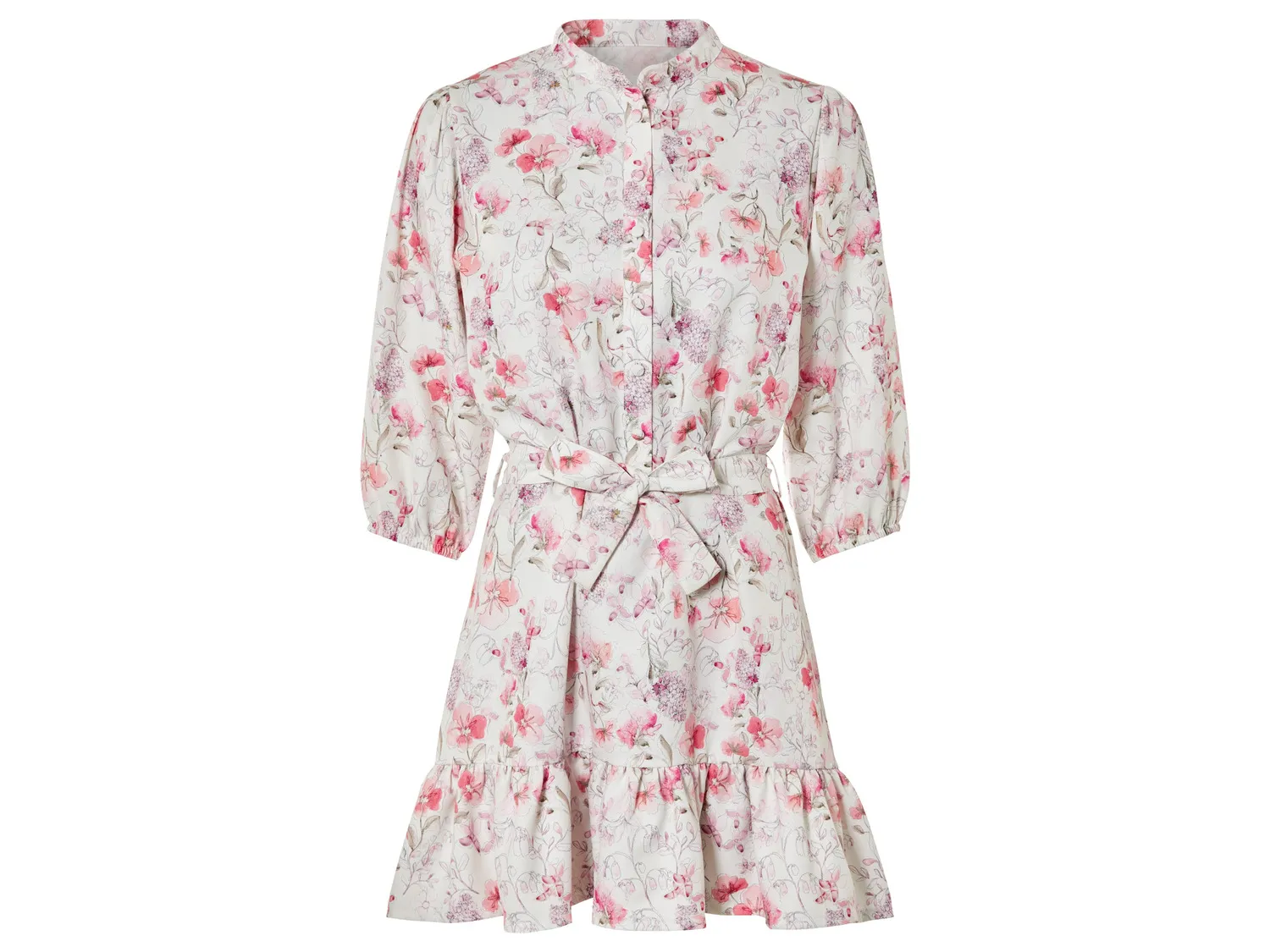 esmara® Mini-robe effet lin femme