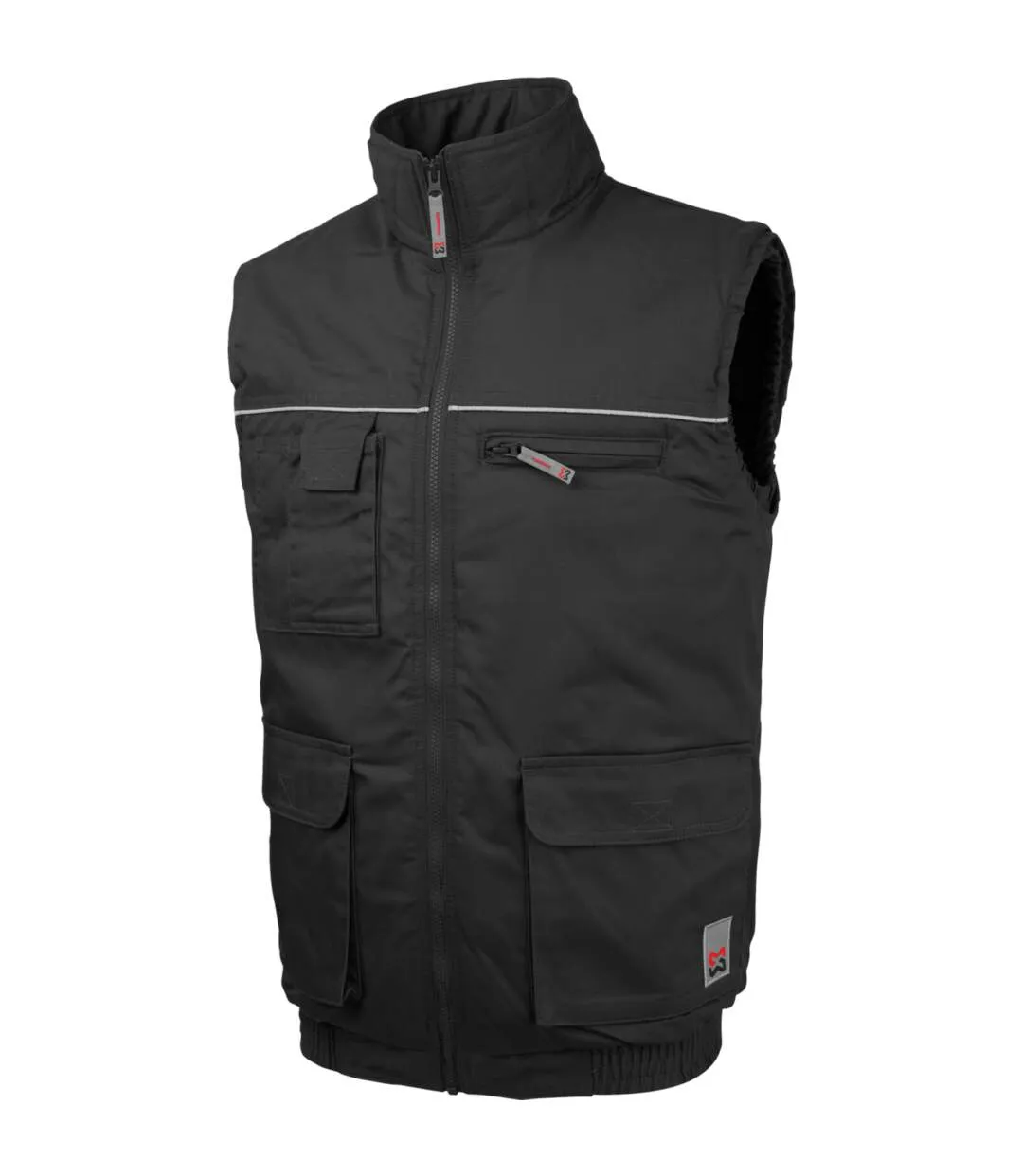 Gilet de travail matelassé Classic Würth MODYF noir