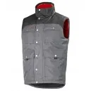 Gilet de Travail Sans Manches Shovel Gris et Noir - ADOLPHE LAFONT