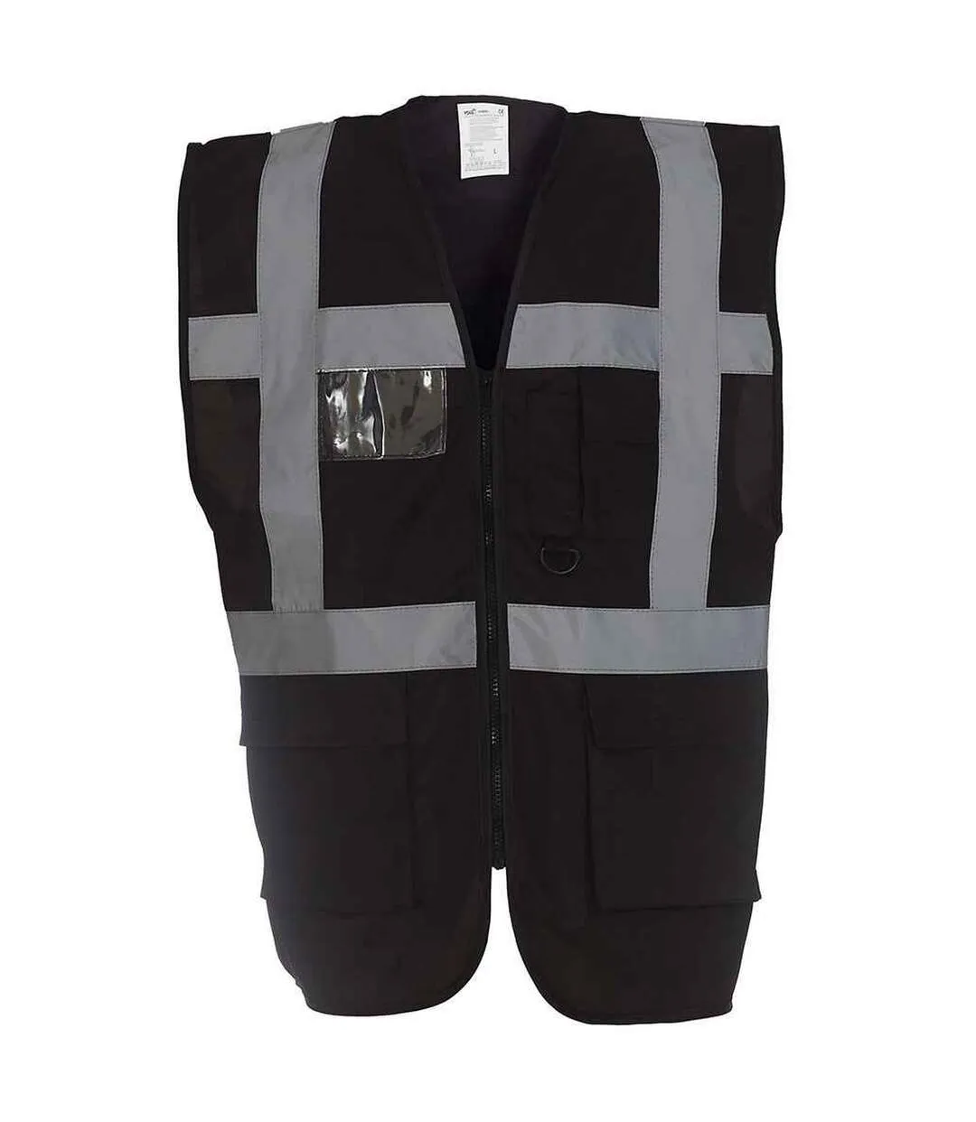 Gilet executive adulte noir Yoko