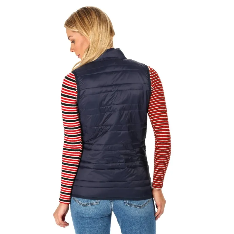 Gilet sans manche matelassé très léger et compactable ployester 60 grs-m2 femme Regatta