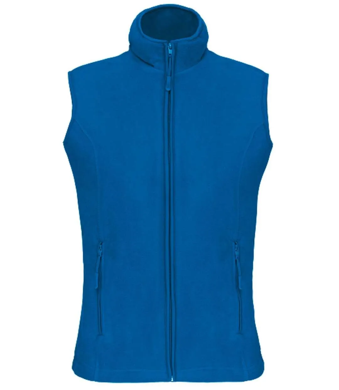 Gilet sans manches micro polaire femme - K906 - bleu tropical