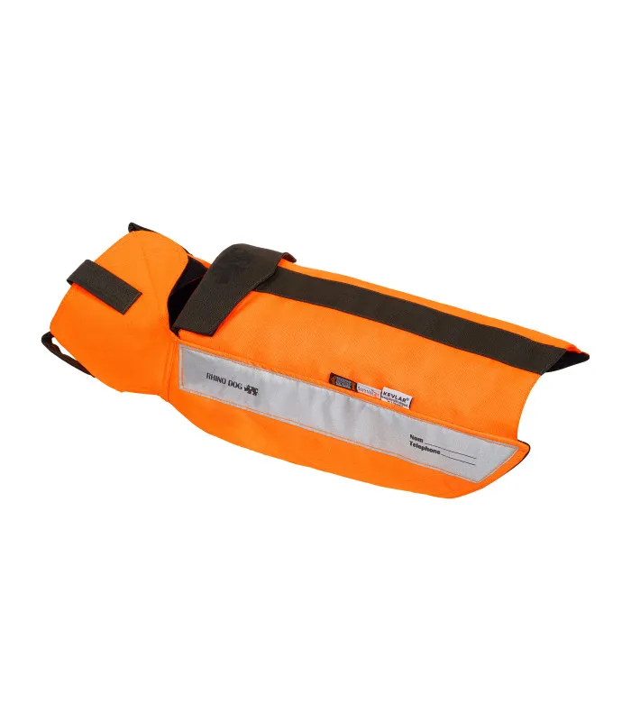 Gilet sécurité chien chasse 90 Rhino dog 90 Orange Ligne Verney-Carron