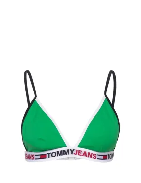 Haut de maillot de bain Tommy Jeans Ref 55734 Vert