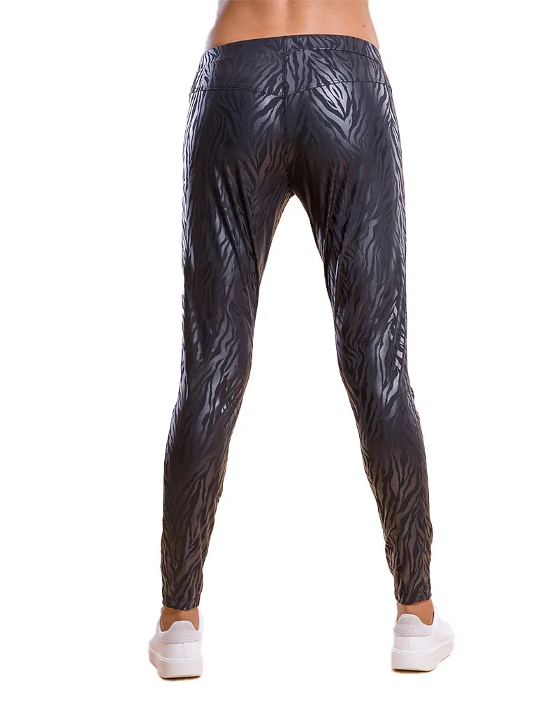 HBT - Basics Insolites | Cruz Pantalon Noir Zebra - Boutiques Seven's