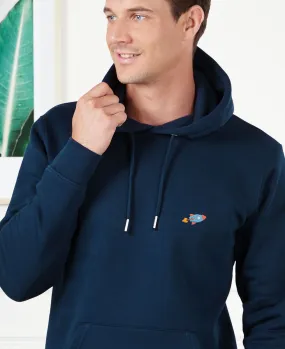 Hoodie homme Fusée (brodé)