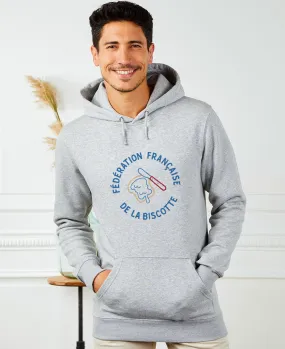 Hoodie homme Fédération française de la biscotte