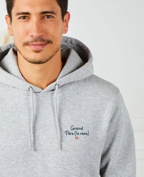 Hoodie homme Grand-Père le rare (brodé)