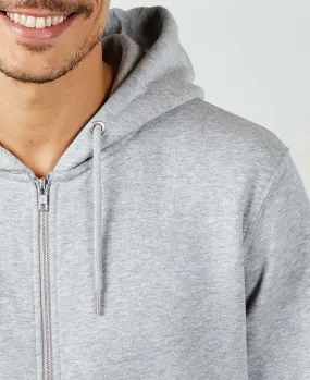 Hoodie zippé homme Couple illustré personnalisé