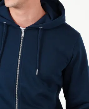 Hoodie zippé homme Ecusson personnalisé