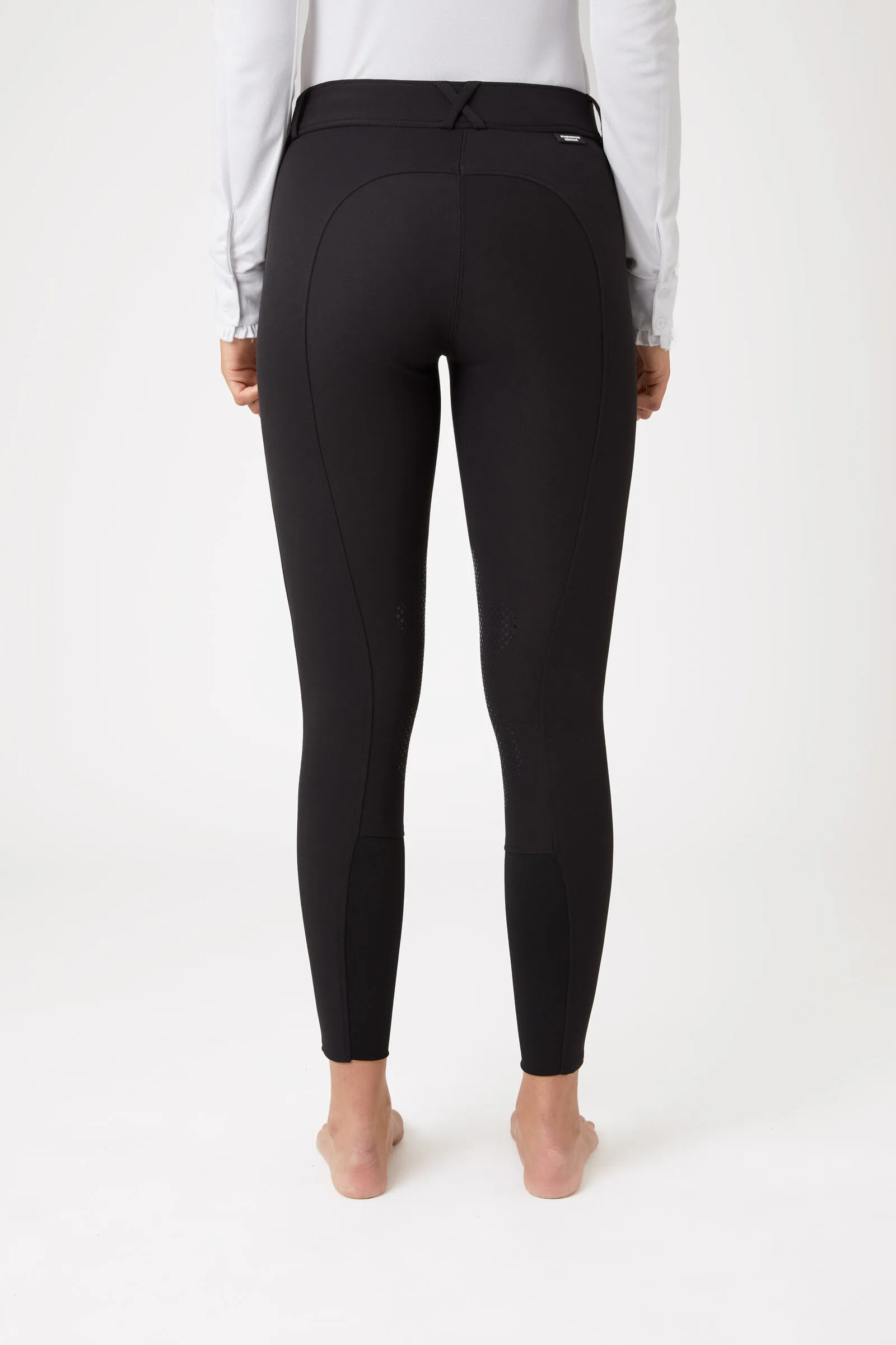 Horze Pantalon d'équitation à basanes silicone Grand Prix, femme