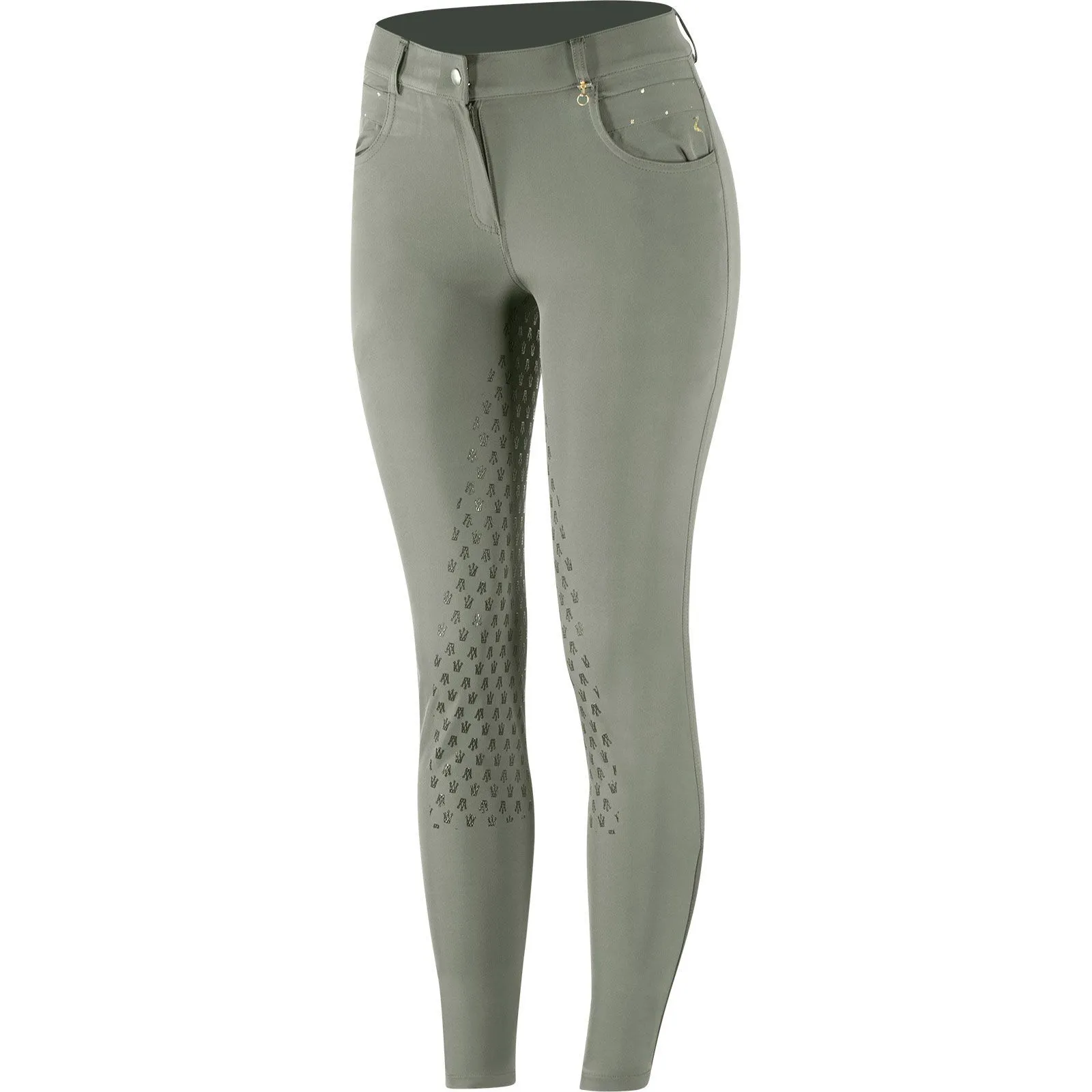 Horze Pantalon d'équitation Fond intégral Silicone Sienna, femme