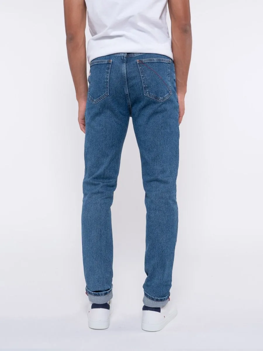 JEANS 2ND CHOIX AJUSTE 103N DELAVE coton bio superdenim flex indigo ocean | 1083