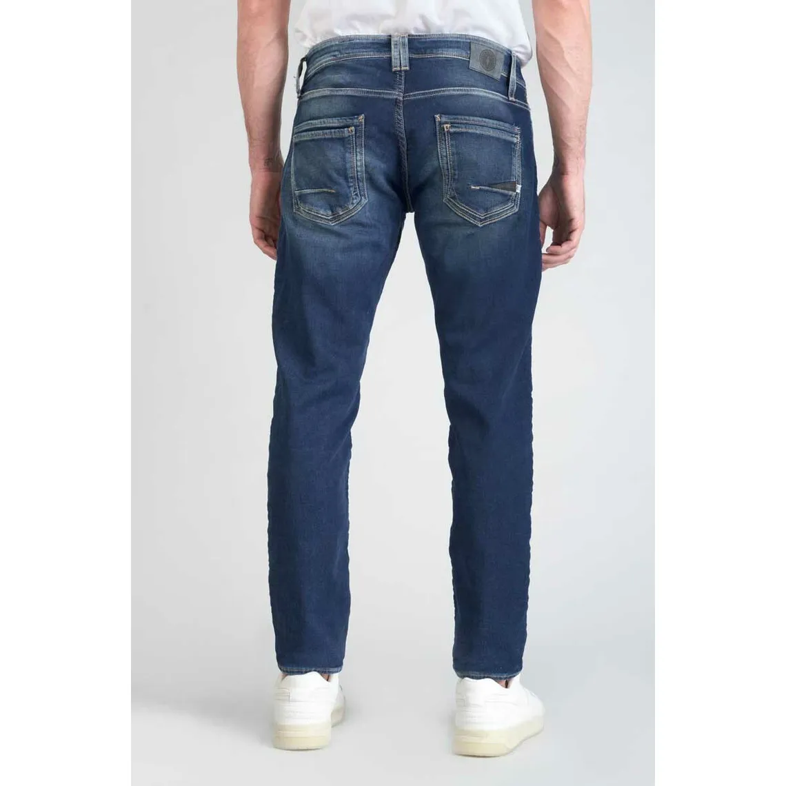 Jeans ajusté BLUE JOGG 700/11, longueur 34 bleu en coton Aiden | 3 Suisses