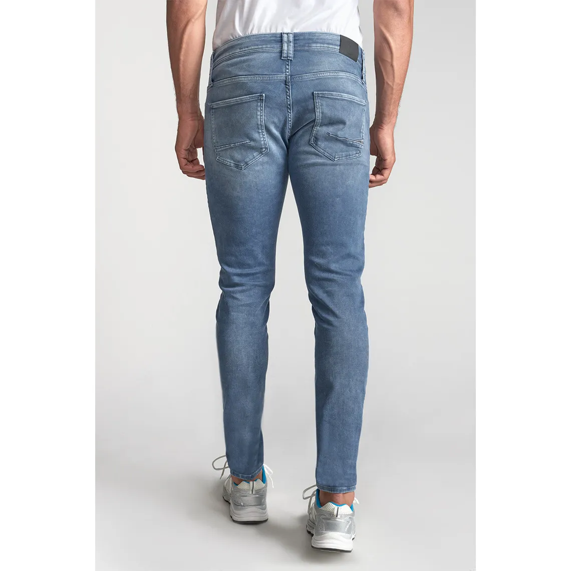 Jeans ajusté BLUE JOGG 700/11, longueur 34 bleu en coton Rex | 3 Suisses