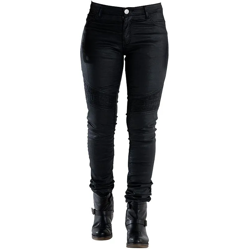 Jeans Imola Night OVERLAP Noir huilé - MAXXESS.FR, Jeans moto